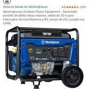 ⚡ GENERADOR WESTINGHOUSE 6600W ⚡ de Westinghouse - Img 55110195