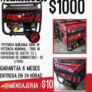 Planta eléctrica 8300w Maxmech - Img 53949020