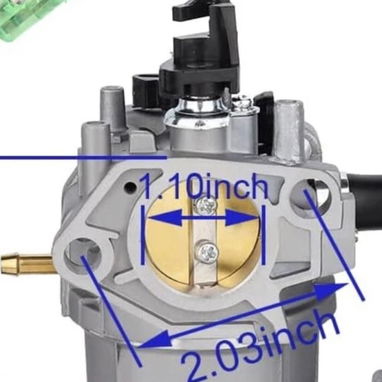 Carburador con regulador de gas para plantas eléctricas 5000W-8000W - 2/2