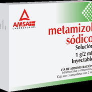 Metamizol sódico 3 ampolletas de 1g/2ml - Img 57466959