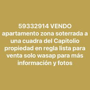 Venta de apartamento en la habana zona soterrada - Img 54981576