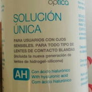Vendo agua para lentes de contacto, solución salina,líquido para lentes,de varios tamaños y precios - Img 53263902