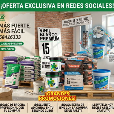 MASILLAS MORTERO R4 VINIL BLANCO IMPERMEABILIZANTE Y MAPEFER TODO ESO +SERVICIOS DE MENSAJERÍAS POR UN COSTO ADICIONAL - Img 118938001