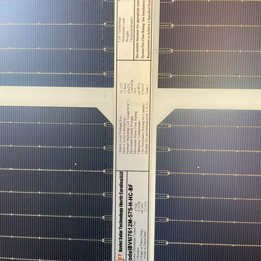 PANEL S50OLAR 575W Marca Boviet americano 🇺🇸* - 2/2