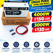 Convertidor de 4000w y 3000w 12v marca Q7 Inversor 150 USD - Img 56419126