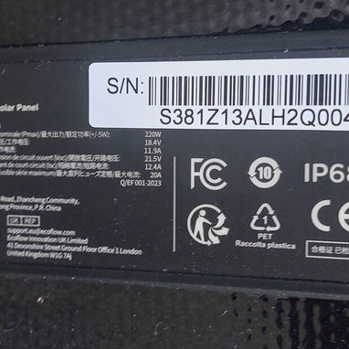 Panel Solar Plegable para EcoFlow de 220W - 2/2