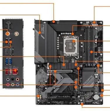 EL KIT 14TA GENERACIÓN Z790 S WIFI CON I3 14100 Y 8GB RAM BUS 3200 CORSAIR VENGANCE LPX TODO NEW 5-278-7004 - Img 93582056