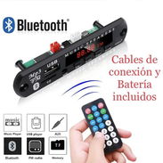 Adaptador/reproductor de música por Bluetooth para reproductoras de autos, amplificadores, bocinas etc - Img 54289529