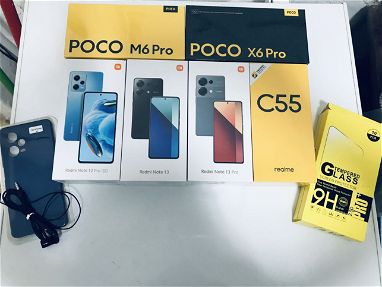 Xiaomi Poco X6 5G//Xiaomi Poco X6 Pro 5G//Xiaomi Poco M6 Pro//Xiaomi Redmi Note 13 y 13 Pro //Realme C55 // sellados - Img main-image