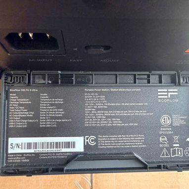 ⚡ DELTA 3 ULTRA ⚡ ESTACIÓN PORTÁTIL EF DELTA 3 ULTRA - 3072WH - 3600W NOMINALES. TL 54833699 - 4/6