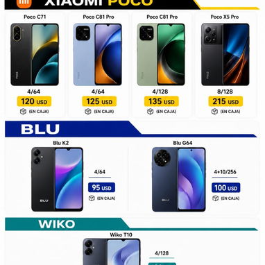 💥Celulares nuevos en caja 📦 con garantía x escrito 💯 👌 - Img 124529611
