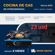 Cocina de gas de vitrocerámica - Img 57549658