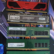Ram  Samsung DDR4 de 16 gb en 12000 nueva    Ram Team Group Elite DDR4  de 4gb disipada nueva  en 4500 a 2400   Adata  d - Img 45508671