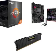 🎁 Kit AMD Ryzen 5 5500 + Asus ROG Strix B550-F Gaming Wifi II + 8GB DDR4 Corsair ✅ New! + Transporte y Garantía - Img 55519588