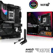 🎮 AMD 🎮 Board Asus ROG Strix X870E-E Gaming WIFI 🎮 18+2+2 VRM🔹110A🔹8400mt🔹USB4🔹Q-LED🔹Q-Code🔹9xUSB 📦0km - Img 55311516
