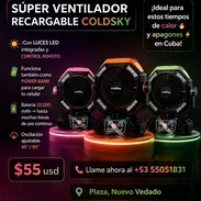 Ventilador Recargable - Img 55766052