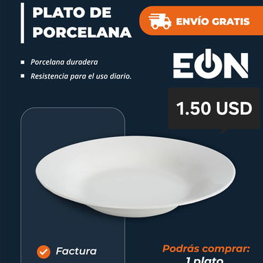 Plato de Porcelana - Img 125213340