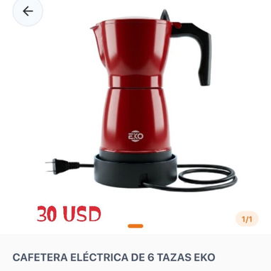 Cafetera eléctrica e italiana - Img 122336810