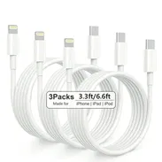 CABLE DE CARGA RÁPIDA ORIGINAL TIPO C IMPORTADOS DE USA NUEVOS SON PARA IPHONE EN 1000 CUP - Img 56024507