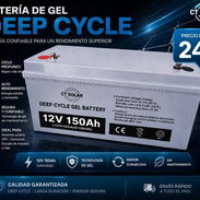 Batería de Gel de ciclo profundo 12V 150A. CT Solar. Nuevo - Img 56652235