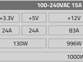AeroCool Xpredator 1000GM 1000W 80 Plus Gold Modular Fuente - Img 70976588