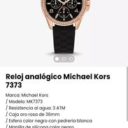 Reloj analógico Michael Kors 7373. Nuevo - Img 50769914
