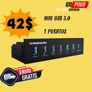 💥 HUB USB 3.0 FRONTAL  , 7 PUERTOS USB , PRECIO 42$ (𝐄𝐍𝐕𝐈𝐎 𝐆𝐑𝐀𝐓𝐈𝐒 𝐇𝐀𝐁𝐀𝐍𝐀) - Img 53569260