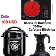 Combo de cafetera. Infrarroja y olla reina - Img 56000396