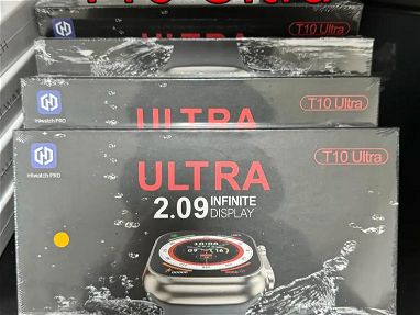 ✨⌚SMART WATCH  Reloj inteligente 🧠 T 10 ultra ✨ alta gama👌 súper calidad   son de este año color crema - Img 66018329