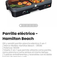 Parrilla eléctrica - Hamilton Beach - Img 51811657