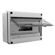Caja de Distribución Eléctrica MCB Modelo H18 de 18 Vías IP65 IK08 PC+ABS con Cubierta Transparente - Img 58284583