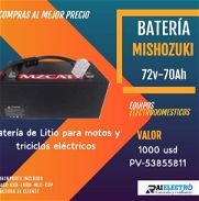 Baterías de Litio Mishozuki 72V-70AH - Img 45891661