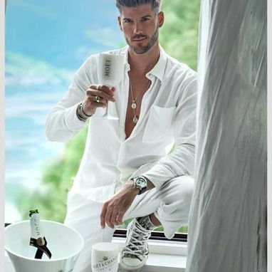 Ropa blanca, conjunto blanco de lino, camisa blanca, pantalón blanco, juegos blancos de lino para hombres - Img 105651927
