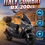 Moto automática Italy Combat RX 200cc - Img 58196331