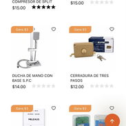 Soporte split y TV ducha cerradura - Img 56429449