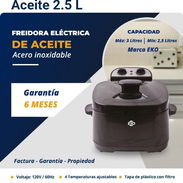 Freidora eléctrica de aceite. Entrega GRATIS a toda la Habana - Img 51330101