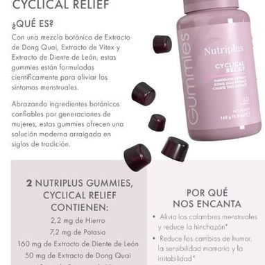 Gomitas del ciclo menstrual de FARMASI.Ideales para eliminar cólicos menstruales, inflamación etc. - 2/3