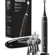 Cepillo de dientes eléctrico Aquasonic Black Series con 8 cabezales y estuche de viaje - Img 56647072