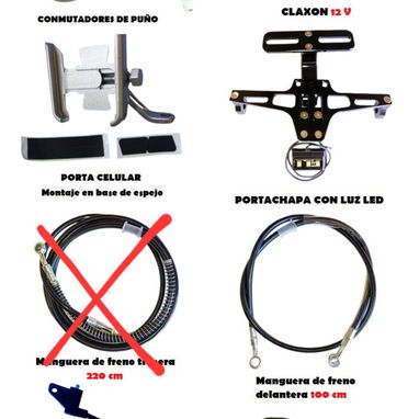 PIEZAS PARA MOTOS ELÉCTRICAS HABANA - Img 111940927