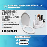 🪥 Organizador de artículos de tocador + 🚽 Tapa de inodoro - Img 56592423
