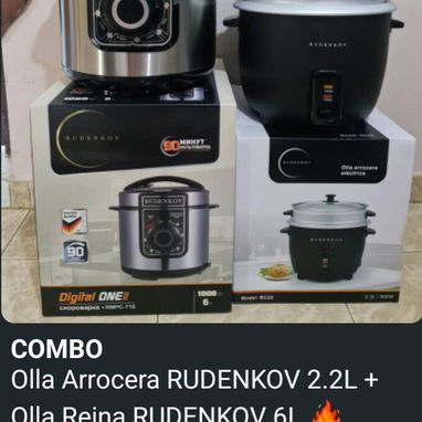 Combos de olla reina + arrocera (hay otros combos) - Img 121348339
