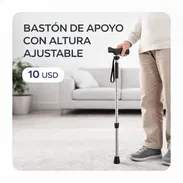 BASTÓN DE APOYO CON ALTURA AJUSTABLE - Img 54880957
