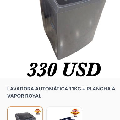 LAVADORA SEMIAUTOMÁTICA/ AUTOMÁTICA/ + PLANCHA - Img 119145514