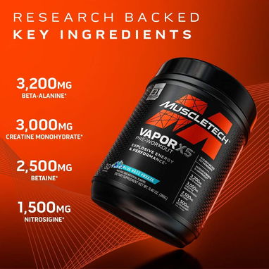 PRE ENTRENO VAPORX5 MUSCLETECH - Img 123495090