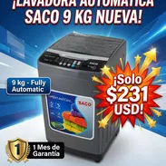 ¡LAVADORA AUTOMÁTICA SACO 9 KG NUEVA! - Img 55774072