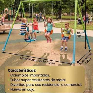 Trampolin y columpios - Img 123090147