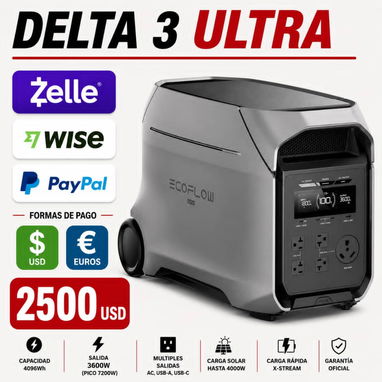 Ecoflow delta 3 Classic/ Delta 3 Plus/ Delta 2 Max/ Delta 3 Ultra - 4/4