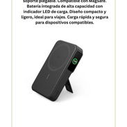 Cargador inalámbrico magnético portátil con soporte plegable. - Img 56863773