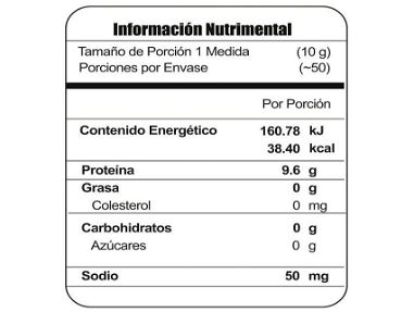 COLÁGENO HIDROLIZADO META NUTRITION 500G - Img 65982625