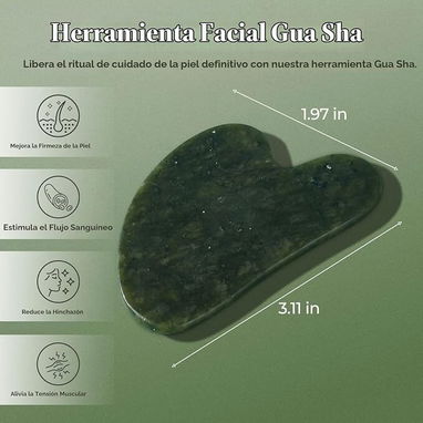 Gua Sha de Jade Natural - 7/7